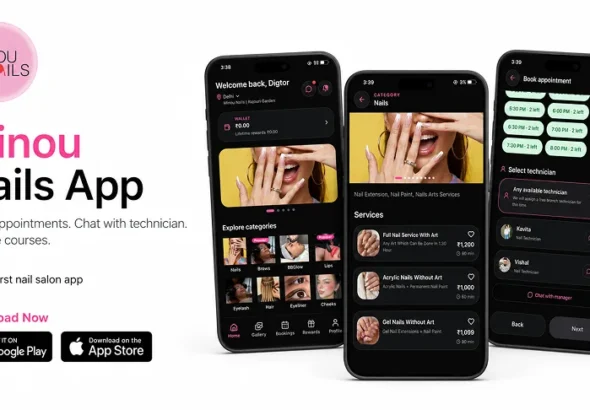 Minou Nails app
