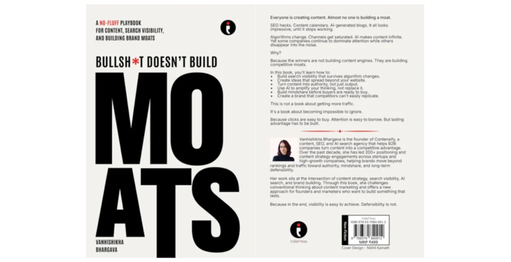 Bullsh*t Doesn't Build MOATS